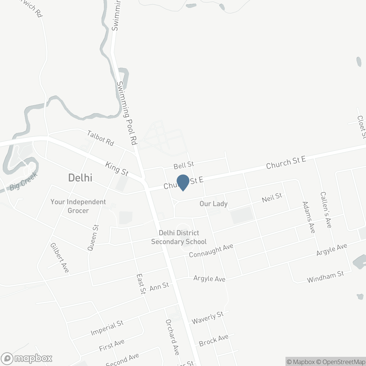 119 CHURCH Street E, Delhi, Ontario N4B 1T6